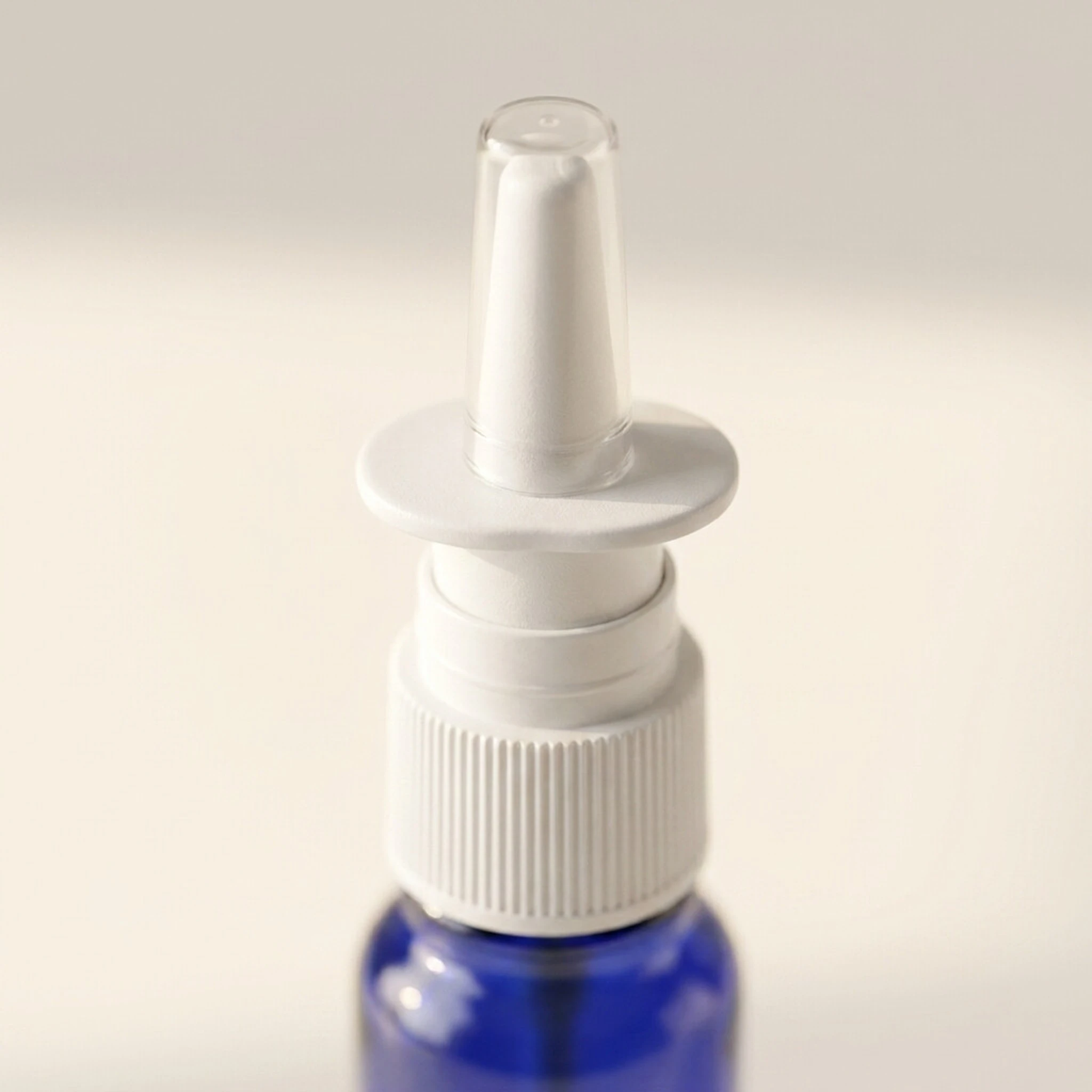 Nasal Spray Bottle 10ml · cobalt blue glass - Image 7